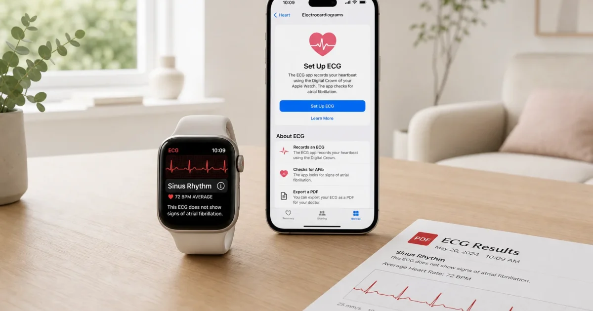 How to Take an ECG on Apple Watch