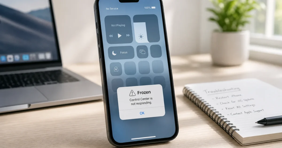 iPhone Control Center Not Working? 10 Fixes to Try