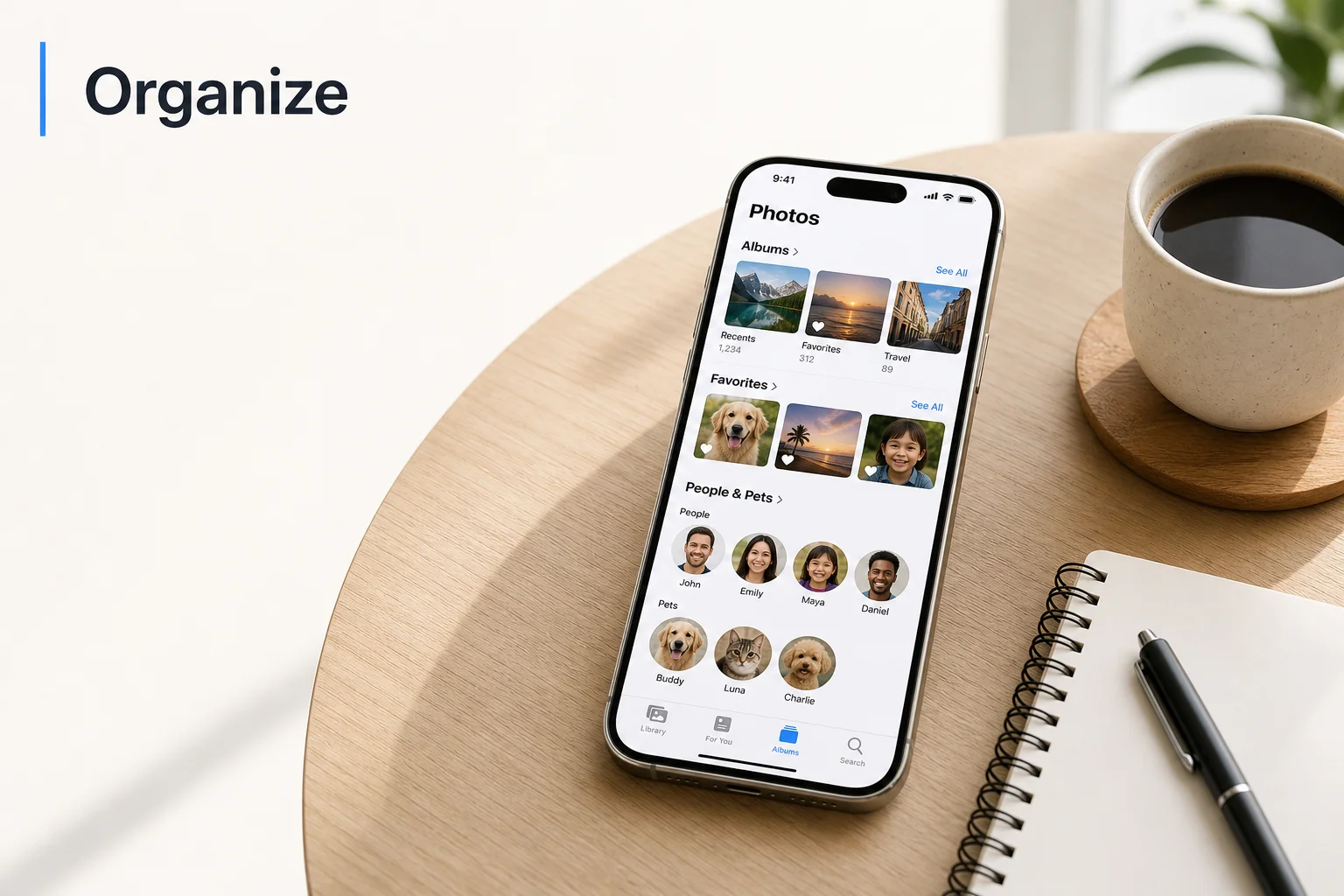 How to Organize Photos on iPhone: Collections, Albums, Favorites, and People & Pets Explained