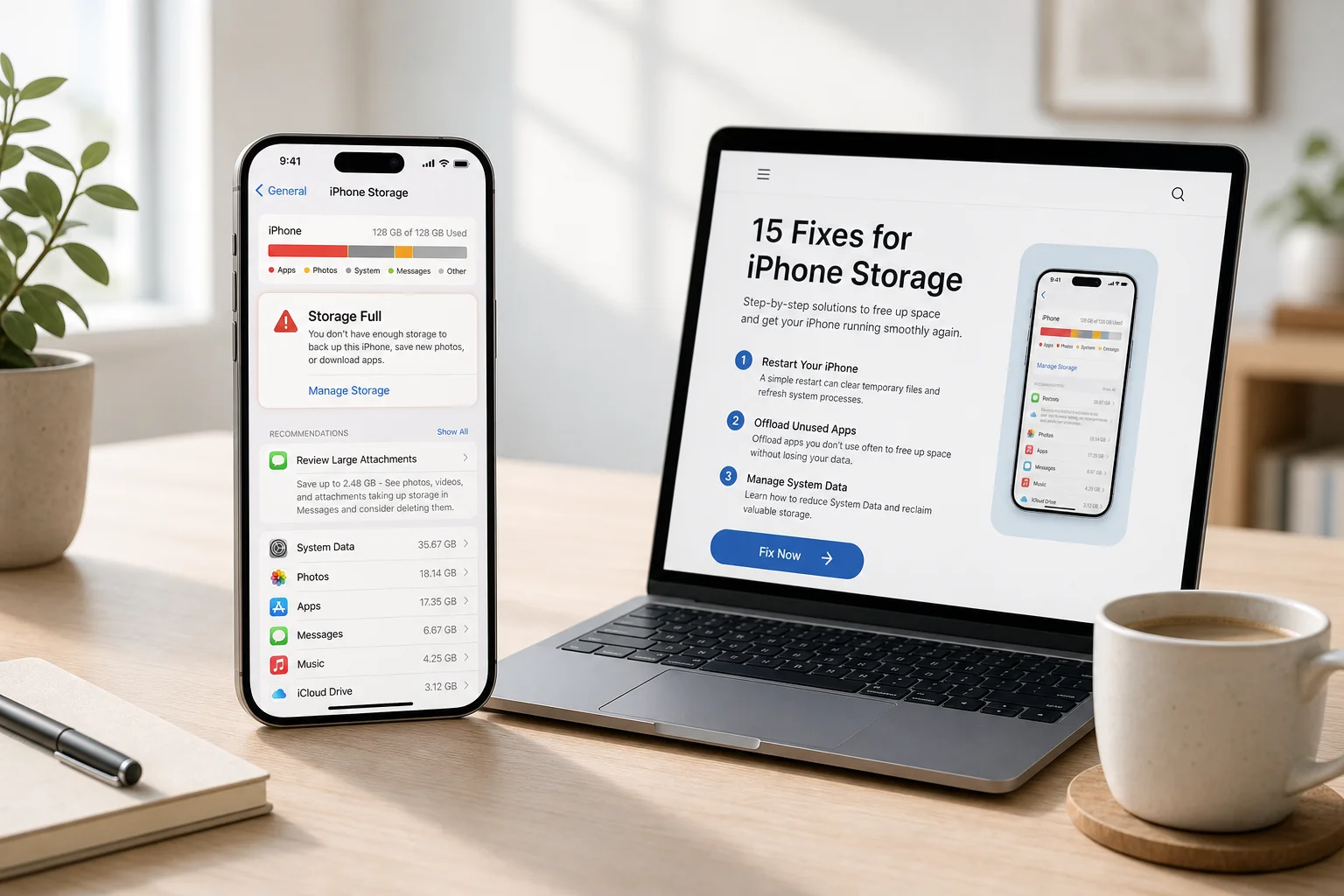 iPhone Storage Full? 15 Fixes That Actually Work in 2026
