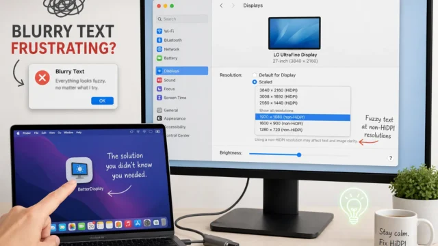 M4/M5 Mac HiDPI Issues? 7 Fixes for Blurry 4K Displays